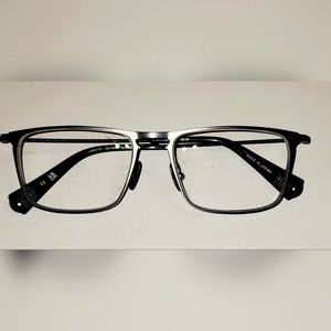 John Varvatos Eye Glass Frames VJV 191 Gunmetal 52-17-145
